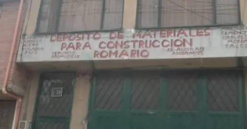 DEPOSITO DE MATERIALES PARA CONSTRUCCION ROMARIO DEPOSITO DE MATERIALES PARA CONSTRUCCION ROMARIO